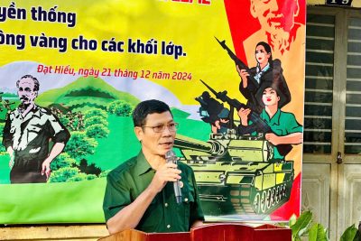 HOẠT ĐỘNG CHÀO MỪNG NGÀY QUÂN ĐỘI NHÂN DÂN VIỆT NAM 22/12